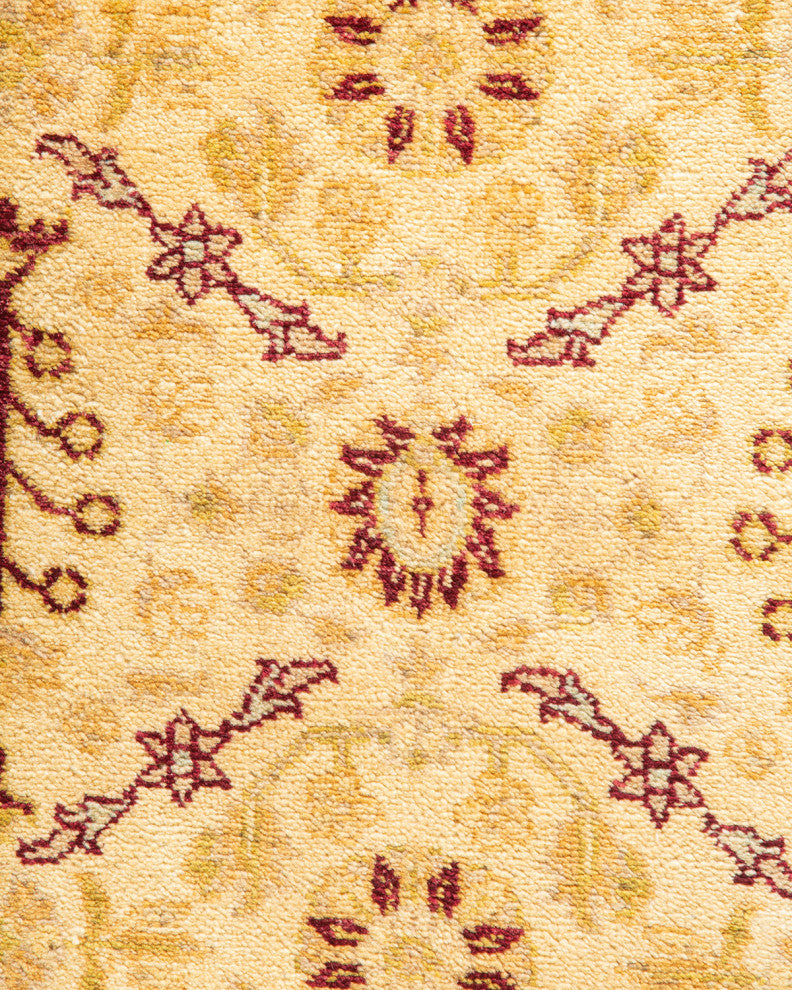 Panglong One-of-a-Kind Hand-Knotted Area Rug Ivory, 8'1"x10'0"