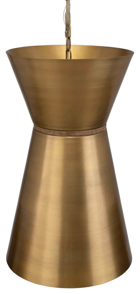 Uttermost Crocker Brass 1 Light Mini Pendant