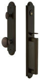 Arc 1-Piece Dummy Handleset, D Grip and Fifth Avenue, Timeless Bronze, 848587