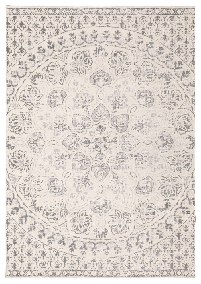 Oriental Weavers Capistrano Indoor Rug Ivory/ Grey 5'3" X 7'6"