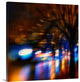 "Hot Night" Wrapped Canvas Art Print, 16"x16"x1.5"