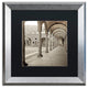Alan Blaustein 'Piedmont IV' Art, Silver Frame, Black Mat, 16x16