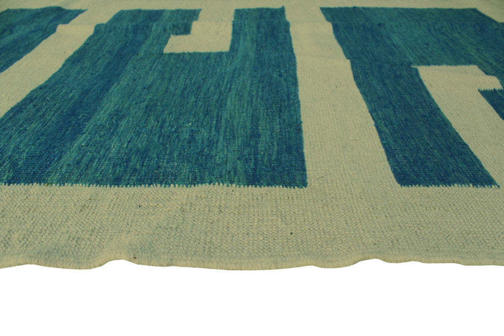 Winchester Kilim Ormemund Blue Rug