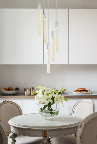 Wade 5-Light Pendant, Chrome