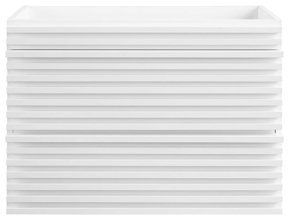 Render 30" Wall-Mount Bathroom Vanity, White