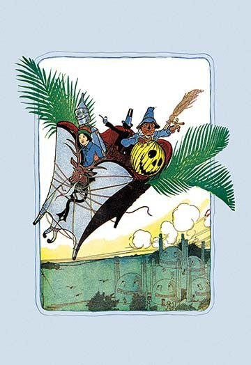 The Gump is Flying- Gallery Wrapped Canvas Art 28" x 42"