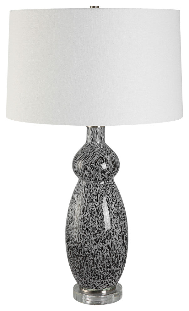 Uttermost 30228 Velino Curvy Glass Table Lamp