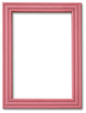 Sweet Simplicity Rustic Frame, Pink