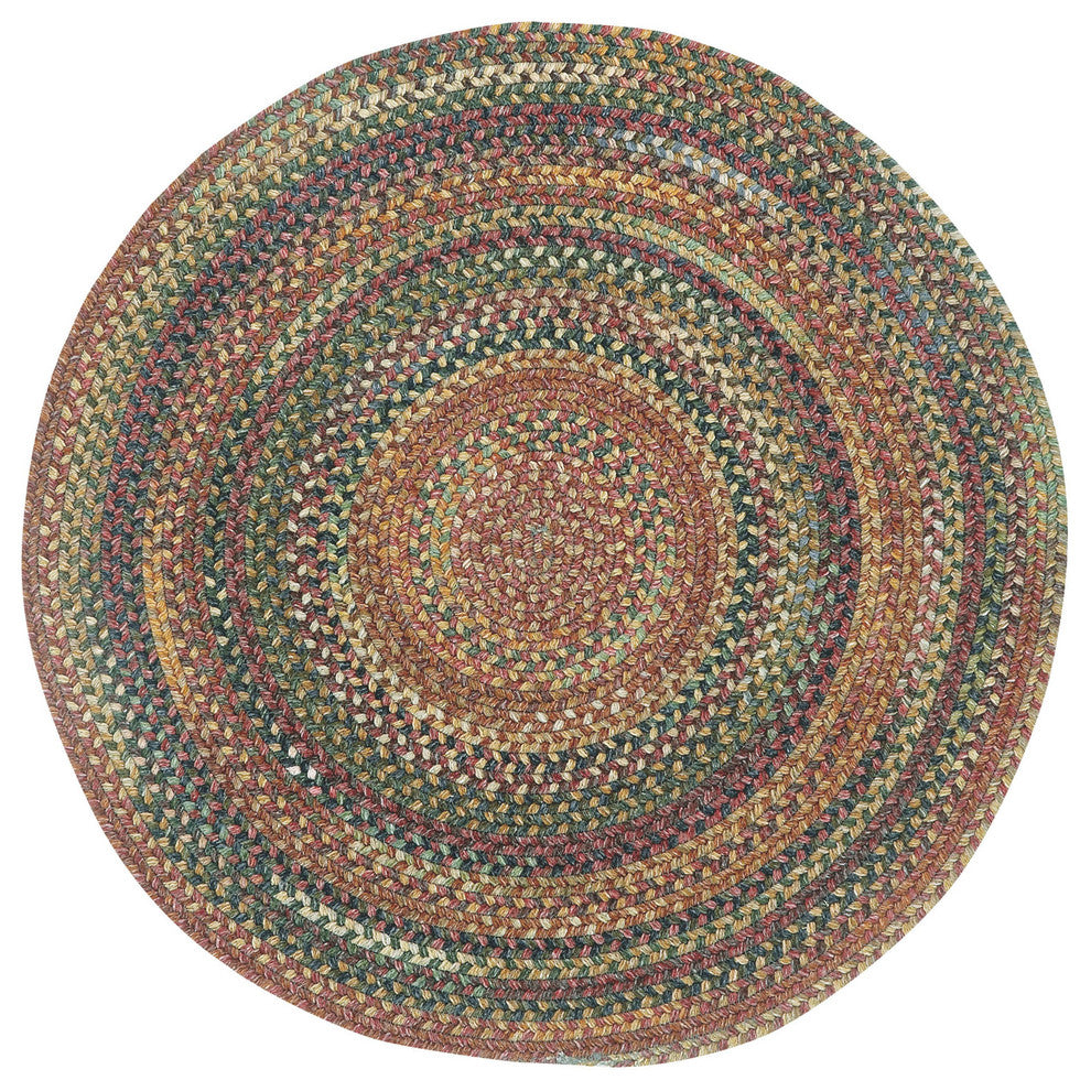 Kill Devil Hill Braided Round Rug, Multi, 7'6"