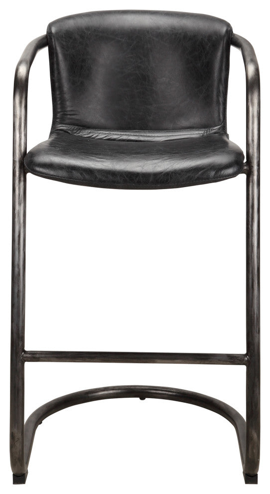 Industrial Freeman Barstool Antique Black - M2 - Black