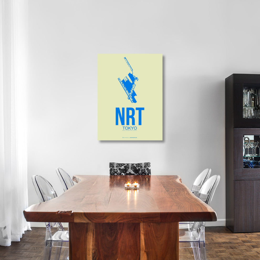 "NRT Tokyo Poster 3" Fine Art Print