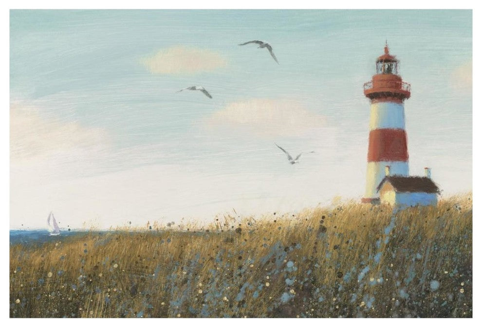 "Seaside View I" Digital Paper Print by James Wiens, 20"x14"