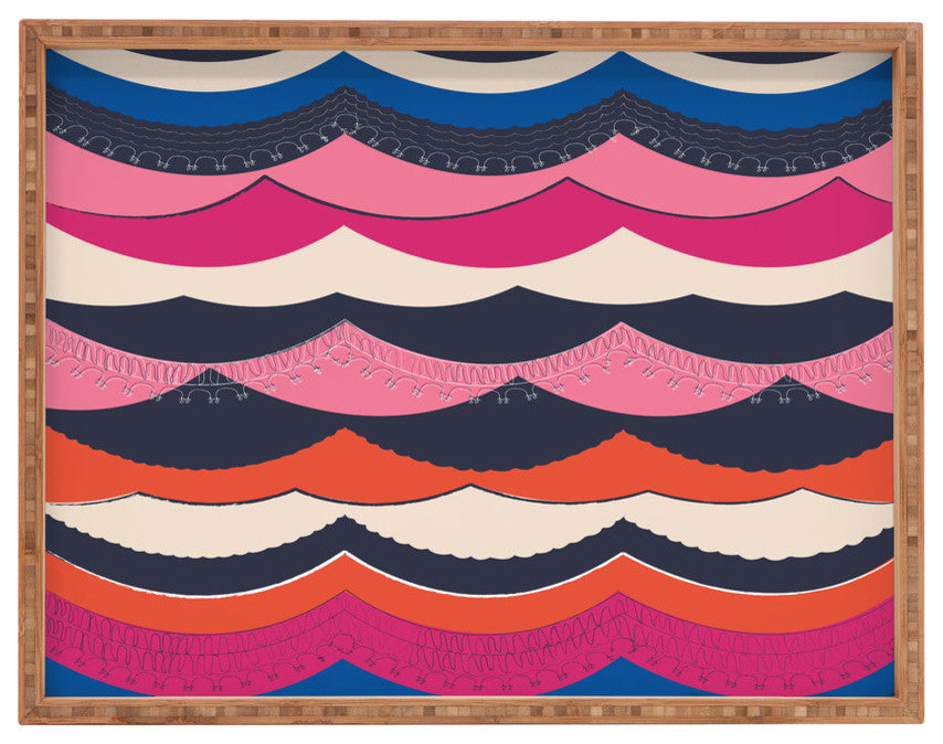 Vy La Unwavering Love Rectangular Tray