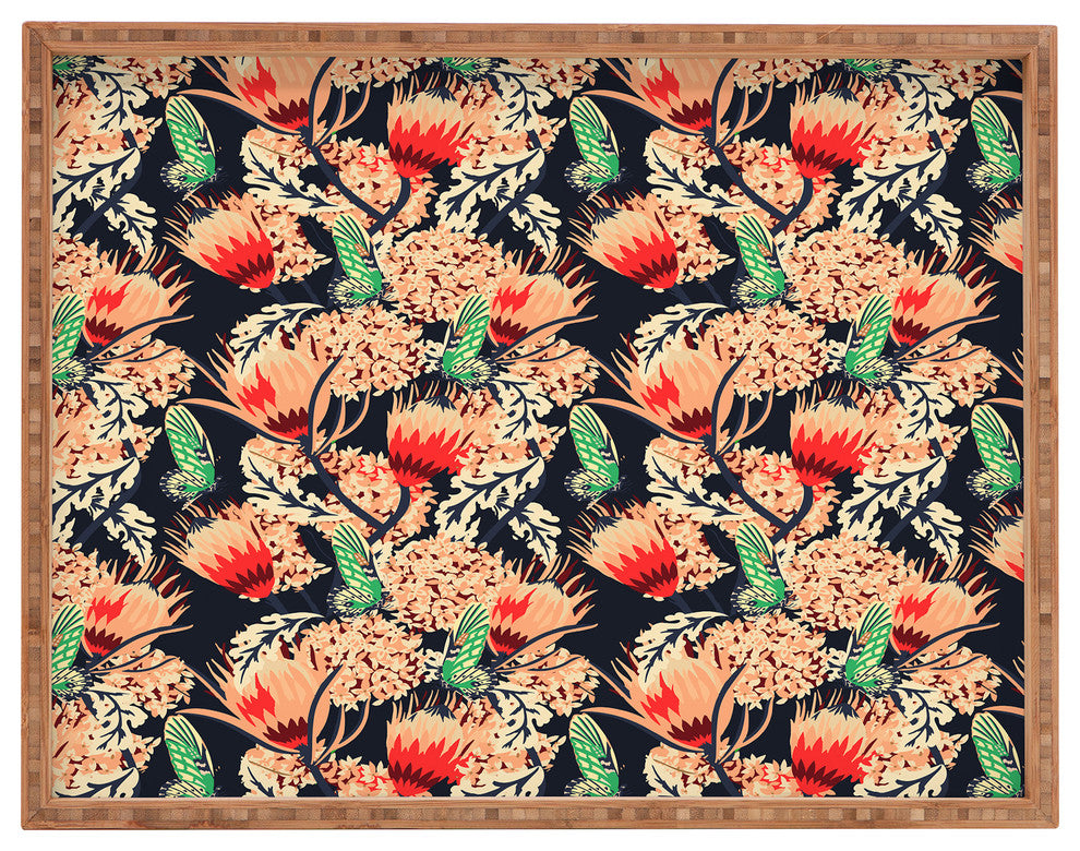 Holli Zollinger Boheme Butterfly Rectangular Tray