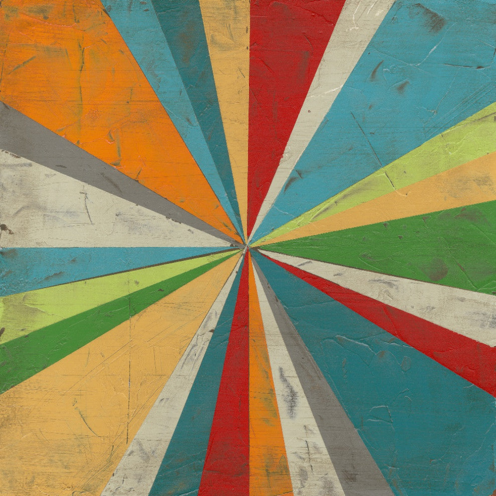 "Carnival Lights I" Fine Art Giant Canvas Print, 54"x54"