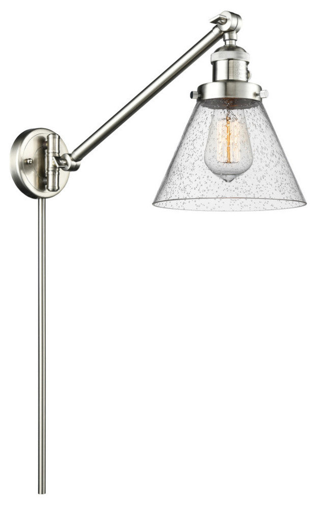Innovations Lighting 237-Sn-G44-Led 1 Light Dimmable Led Swing Arm