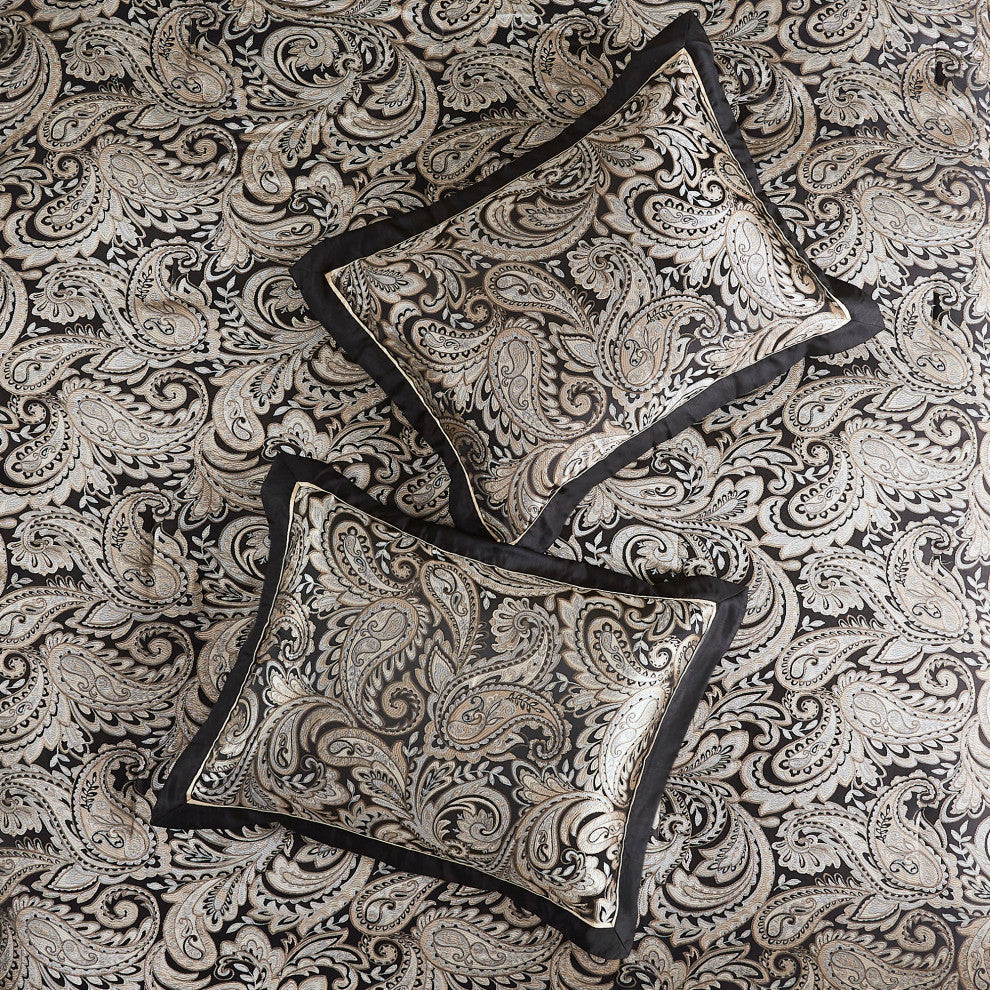 Madison Park Jacquard 12-Piece Comforter Set, Queen