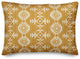 Golden Tribal Pattern 14x20 Spun Poly Pillow