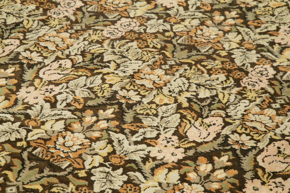 Rug N Carpet - Handwoven Oriental 9' 1" x 12' 2" One-of-a-Kind Oushak Area Rug