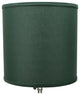FenchelShades Drum Lampshade 10.5"x10.5"x10.5", Linen Hunter Green