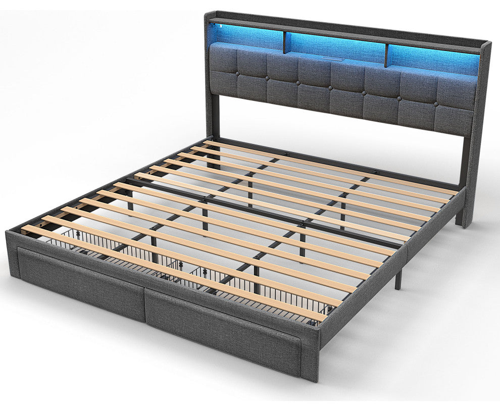 Gewnee King Bed Frame