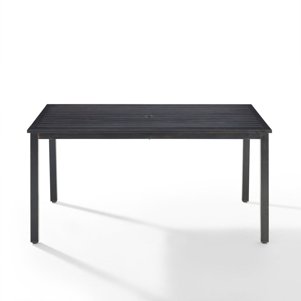 Kaplan Outdoor Dining Table Oil Rubbed Bronze