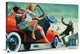 "The Kidnap King of the Berlin Wall" Canvas by Mort Kunstler, 30x21"