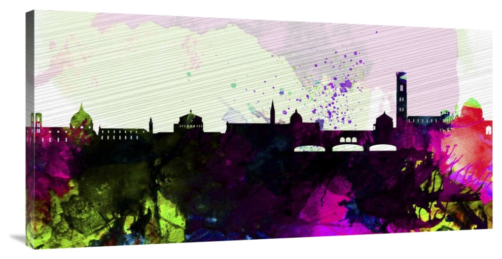 "Florence City Skyline" Fine Art Print
