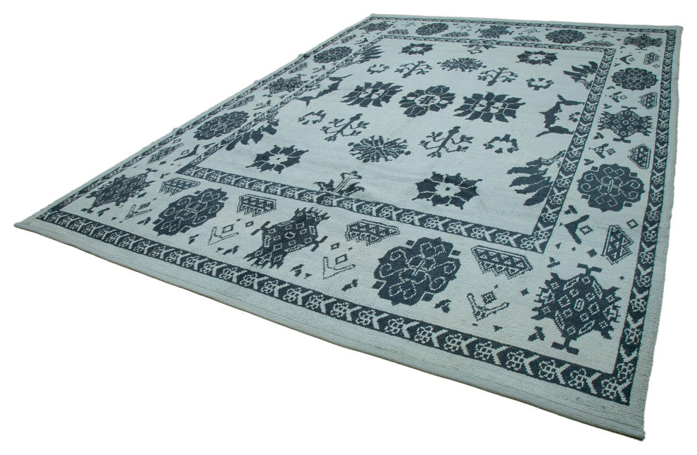 Rug N Carpet - Handmade Decorative 9' 10'' x 14' 1'' Moroccan Area Rug