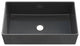 Sinber Farmhouse Apron Single Bowl Kitchen Sink with Fireclay 2 Accessories, Black, 36" X 20"