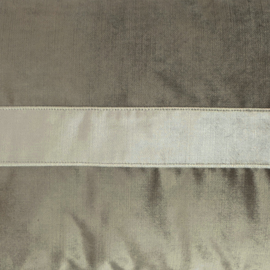Iridescence Band Lumbar Pillow - Latte