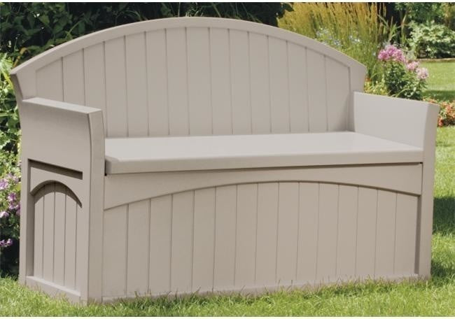Suncast Patio Bench, 50 gal.