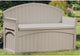 Suncast Patio Bench, 50 gal.