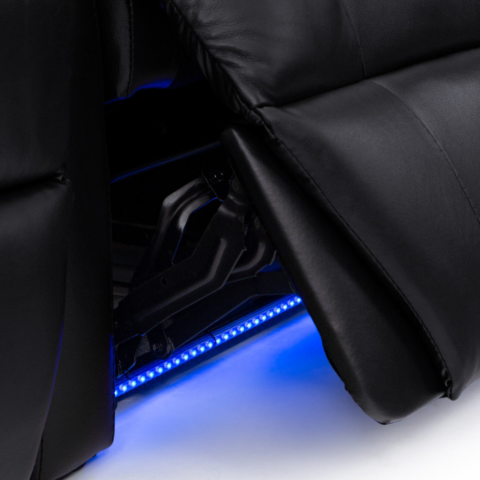 Seatcraft Sienna, Black, Row of 4