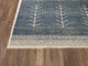 Abani Mesa MES150A Blue Southwest Pattern Area Rug