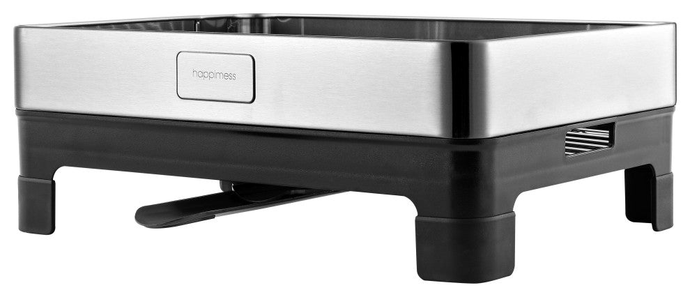 Concerto Fingerprint-Proof Stainless Steel Drying Rack with Wine Glass Holder