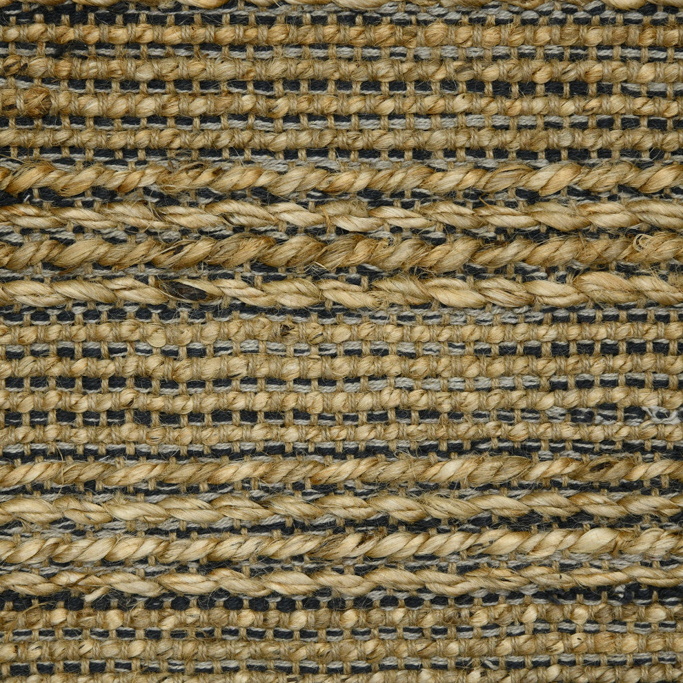 Naturals Sinclair Area Rug, Gray, 5' x 8', Striped