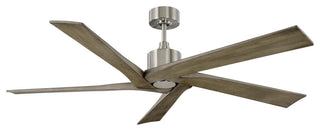 Aspen 56" Ceiling Fan Brushed Steel