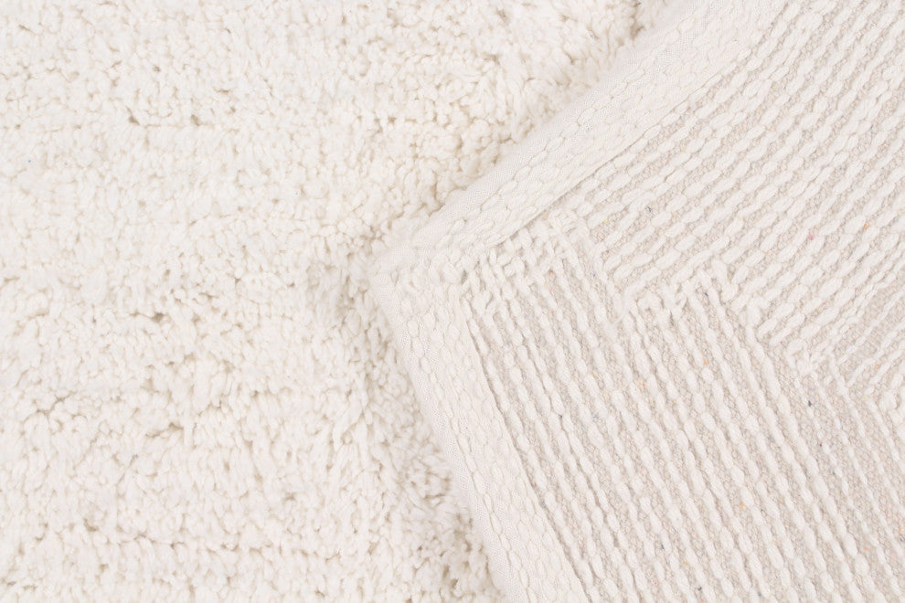 Waterford Bath Rug, 22"x60", Ivory
