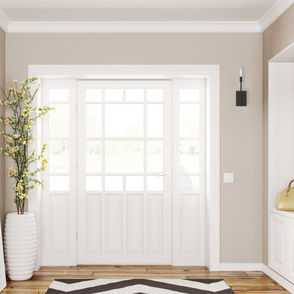 Elight 1 Light Black  Wall Mount