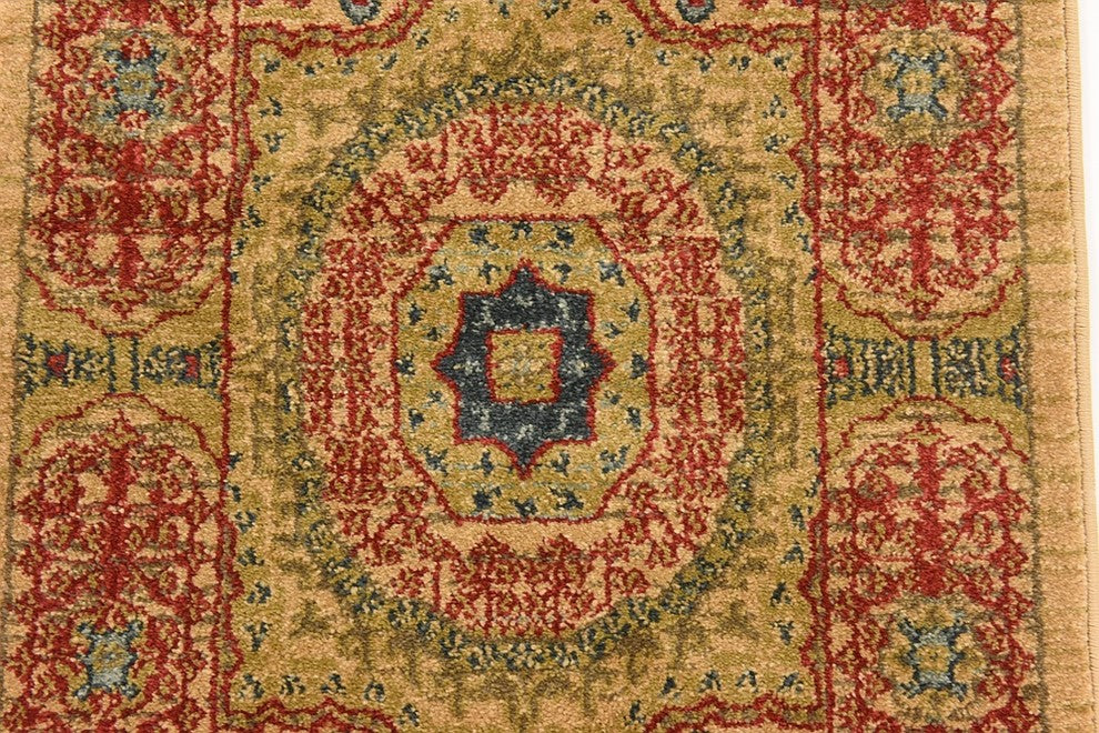 Unique Loom Beige Hamilton Palace 2' 0 x 3' 0 Area Rug
