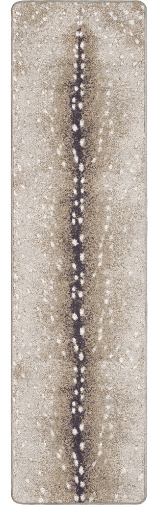 Spotted Hide, Gray, 2'x8'