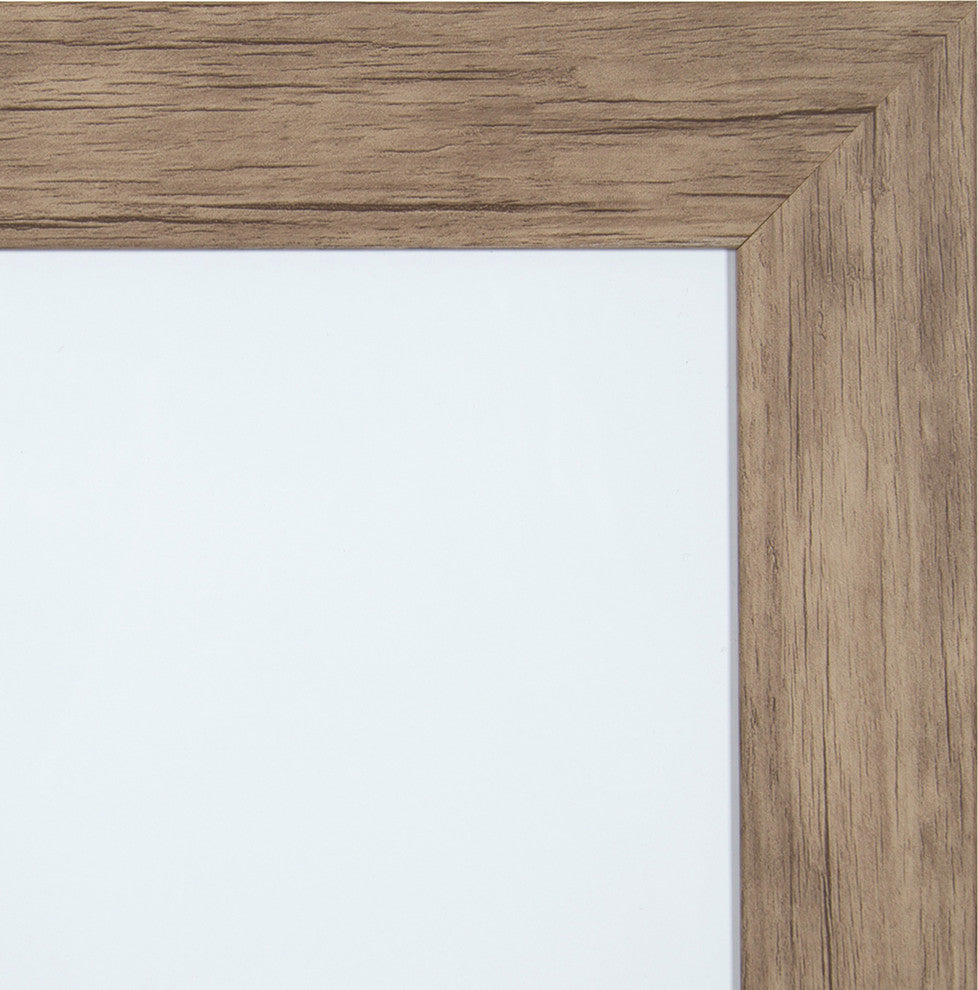 Beatrice Framed Magnetic Dry Erase, Brown, 18x27