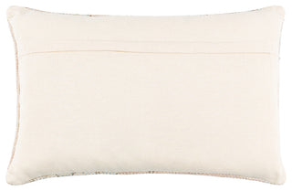 Surya Samsun Pillow Shell With Polyester Insert 14"H X 22"W - Cream, Dusty Pink