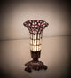 8 High Stained Glass Pond Lily Victorian Mini Lamp