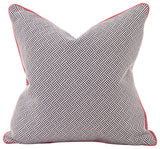 Howard Elliott Madcap Cottage Beach Club Rhubarb 20" x 20" Pillow