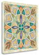 "Birds Garden Tile III" By Daphne Brissonnet, Giclee on Gallery Wrap Canvas