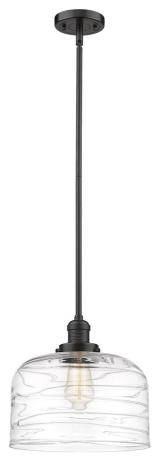 Innovations Bell LED Mini Pendant 201S-OB-G713-L-LED, Oil Rubbed Bronze