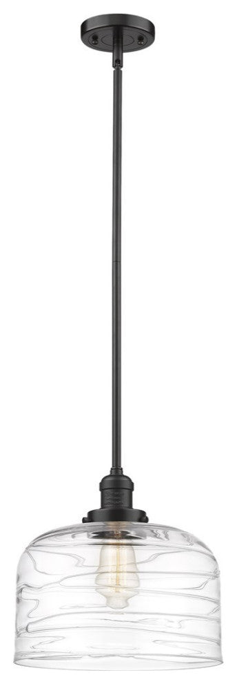 Innovations Bell LED Mini Pendant 201S-OB-G713-L-LED, Oil Rubbed Bronze