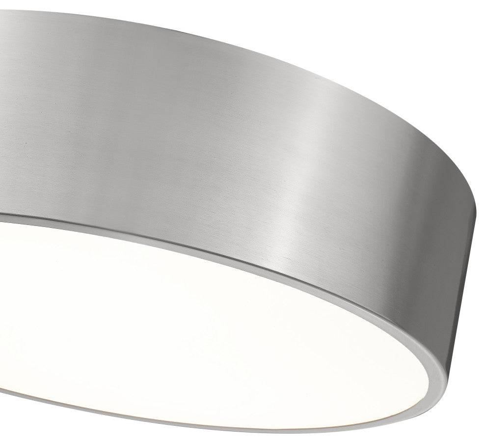 Zlite 2302F4-BN 4-Light Flush Mount, Brushed Nickel